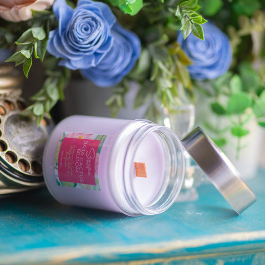 Baja Cactus Bloom Scented Candle