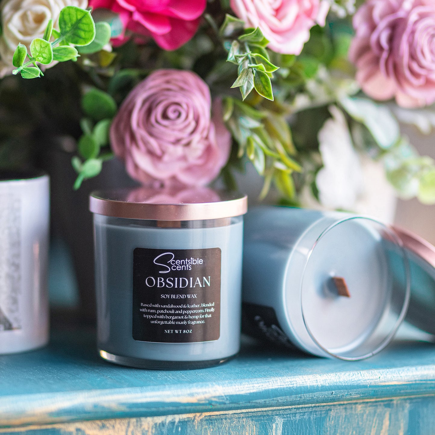 Obsidian Scented Candle